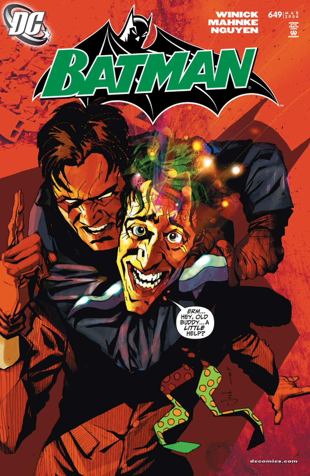 Batman #649 (DC, 2006 — Cover A) cover